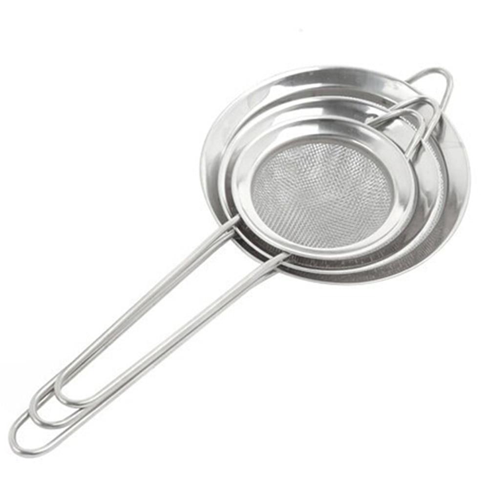 Stainless Steel 3 in 1 Liquid Colanders Set - Sharp Essence