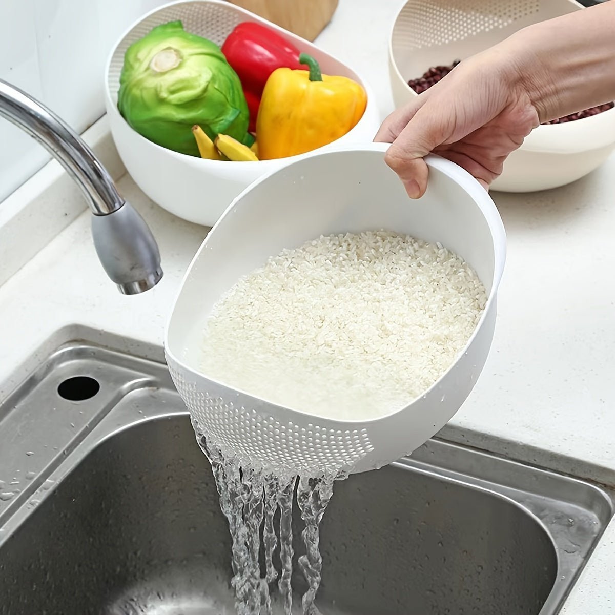 Multi - functional Kitchen Basket - Sharp Essence
